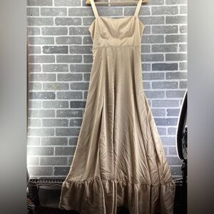 Show Me Your Mumu Tan Corset Dress Size Medium